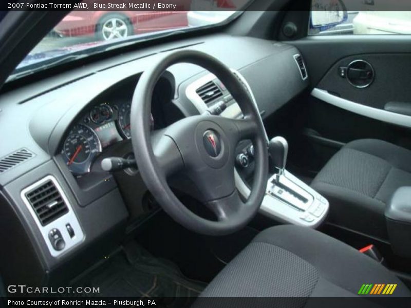Blue Streak Metallic / Ebony 2007 Pontiac Torrent AWD