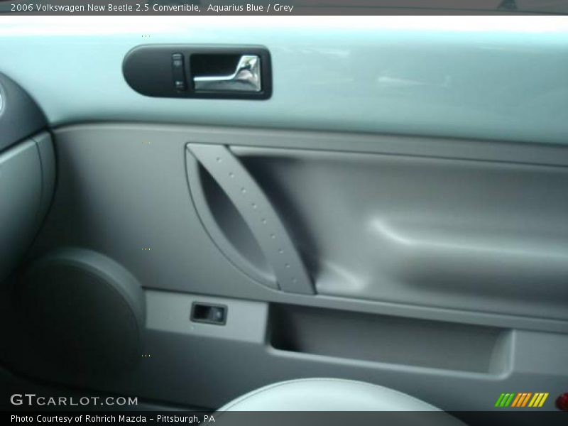 Aquarius Blue / Grey 2006 Volkswagen New Beetle 2.5 Convertible