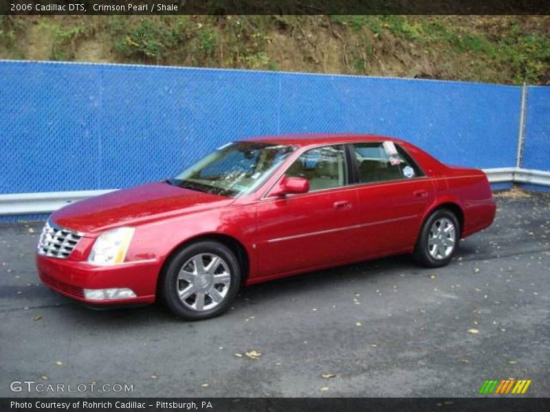 Crimson Pearl / Shale 2006 Cadillac DTS