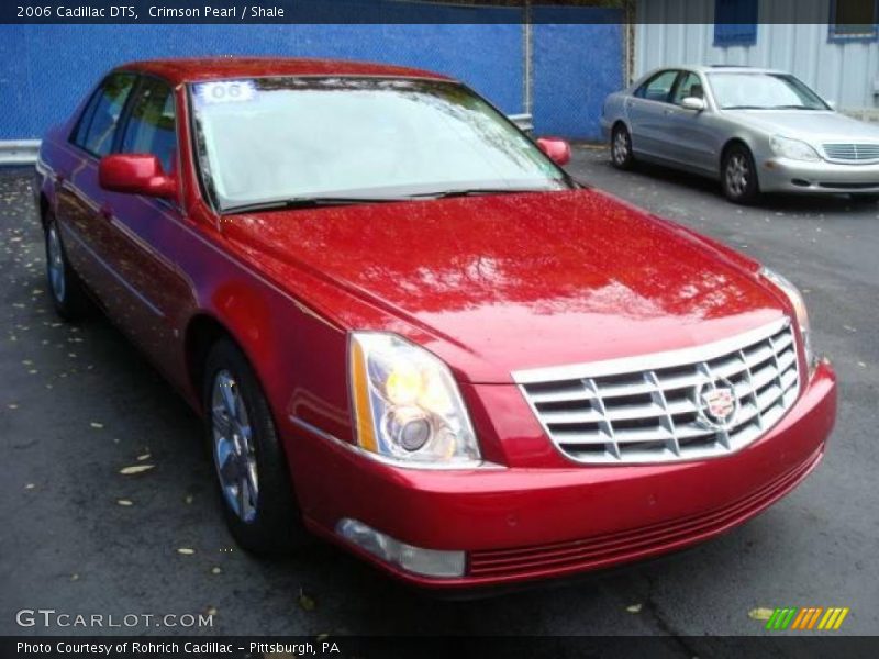 Crimson Pearl / Shale 2006 Cadillac DTS