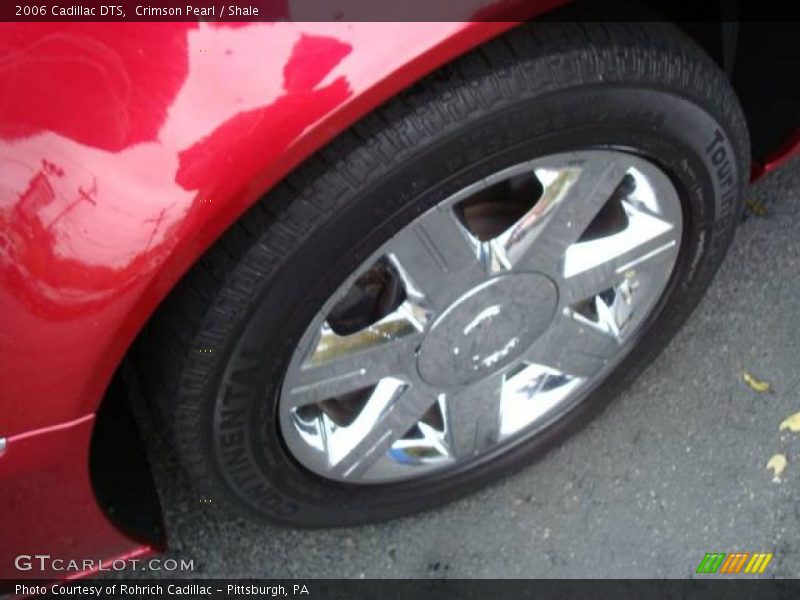 Crimson Pearl / Shale 2006 Cadillac DTS