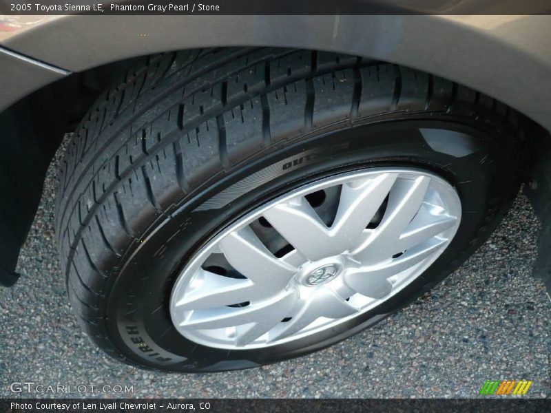 Phantom Gray Pearl / Stone 2005 Toyota Sienna LE