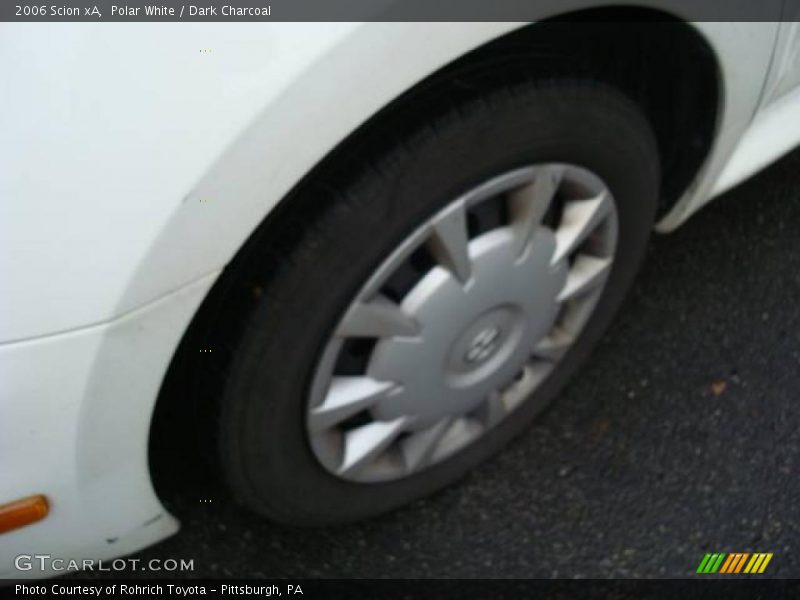Polar White / Dark Charcoal 2006 Scion xA