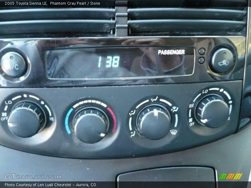 Phantom Gray Pearl / Stone 2005 Toyota Sienna LE