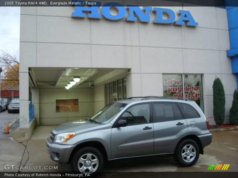 Everglade Metallic / Taupe 2005 Toyota RAV4 4WD