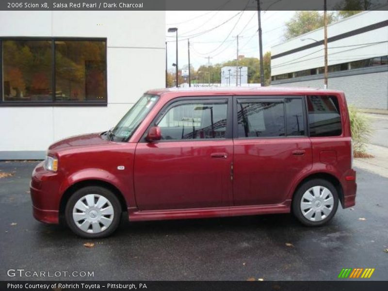 Salsa Red Pearl / Dark Charcoal 2006 Scion xB