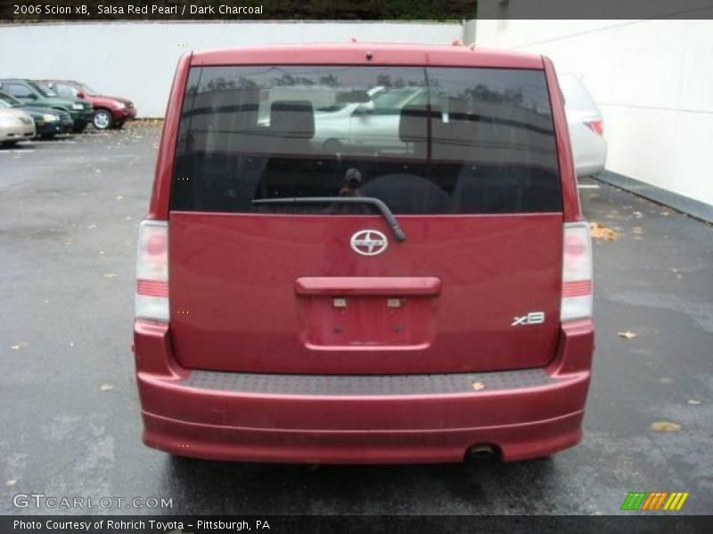 Salsa Red Pearl / Dark Charcoal 2006 Scion xB