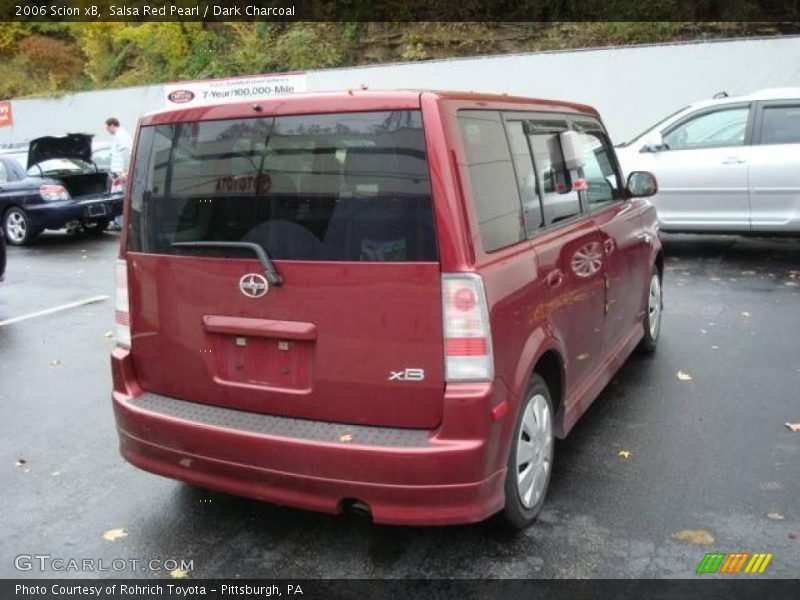 Salsa Red Pearl / Dark Charcoal 2006 Scion xB