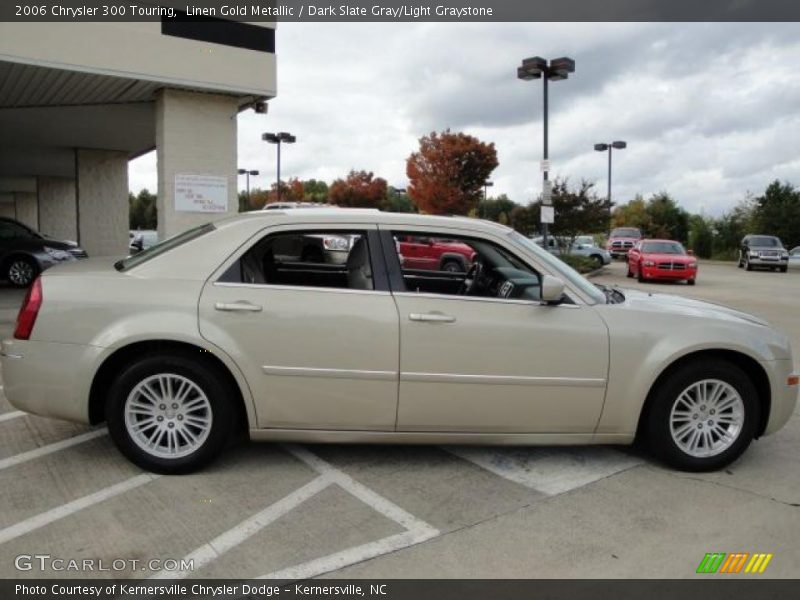Linen Gold Metallic / Dark Slate Gray/Light Graystone 2006 Chrysler 300 Touring