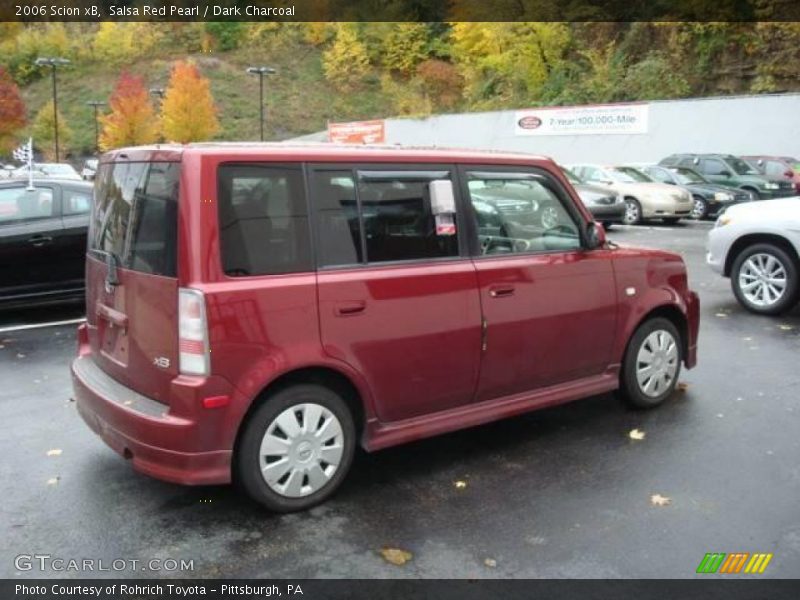 Salsa Red Pearl / Dark Charcoal 2006 Scion xB