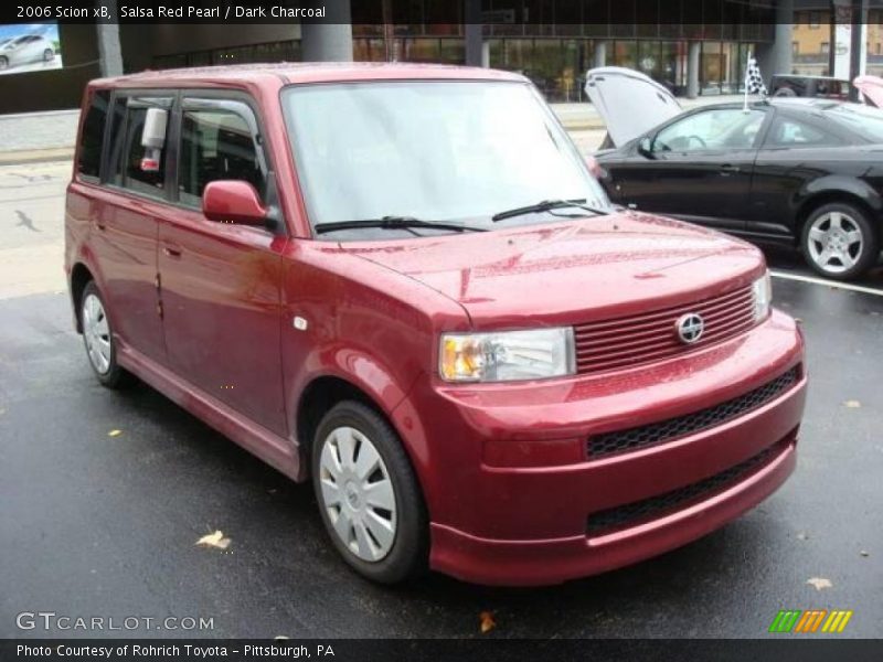 Salsa Red Pearl / Dark Charcoal 2006 Scion xB