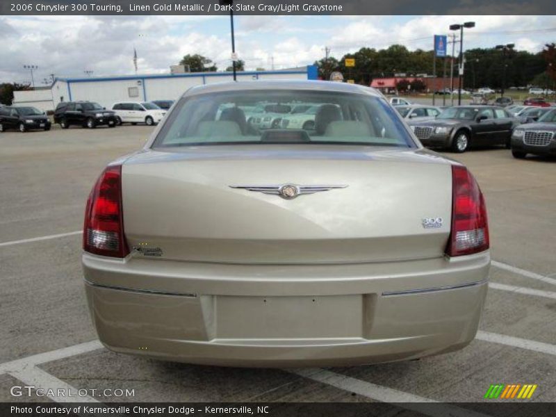 Linen Gold Metallic / Dark Slate Gray/Light Graystone 2006 Chrysler 300 Touring