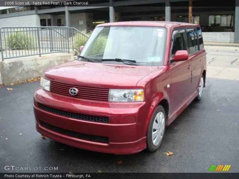 Salsa Red Pearl / Dark Charcoal 2006 Scion xB