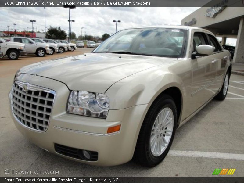 Linen Gold Metallic / Dark Slate Gray/Light Graystone 2006 Chrysler 300 Touring