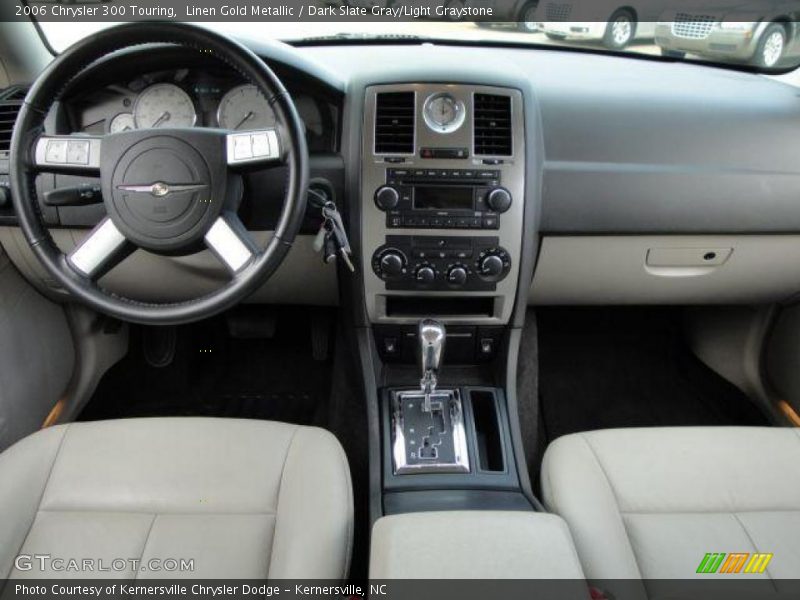 Linen Gold Metallic / Dark Slate Gray/Light Graystone 2006 Chrysler 300 Touring