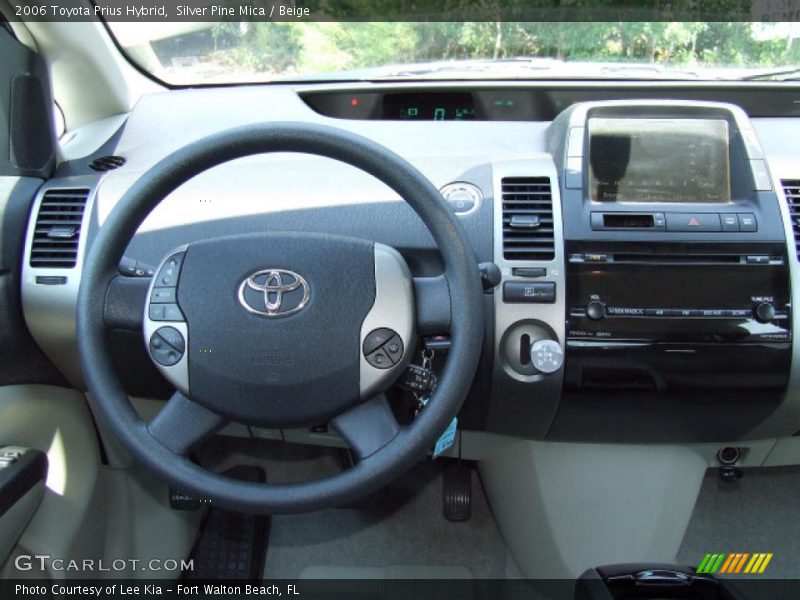 Silver Pine Mica / Beige 2006 Toyota Prius Hybrid