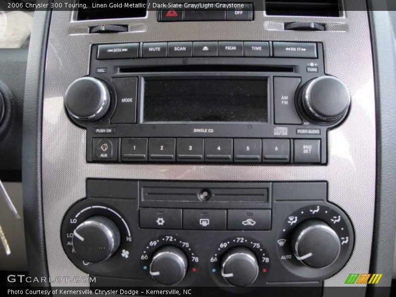 Linen Gold Metallic / Dark Slate Gray/Light Graystone 2006 Chrysler 300 Touring