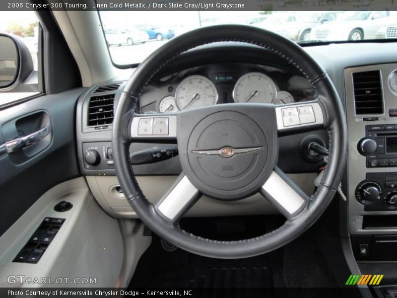 Linen Gold Metallic / Dark Slate Gray/Light Graystone 2006 Chrysler 300 Touring