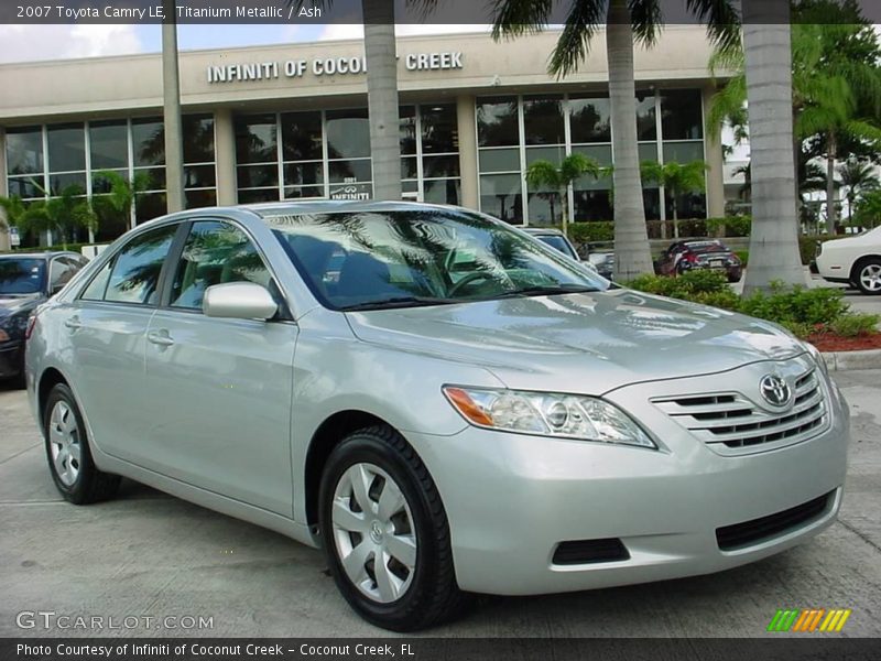 Titanium Metallic / Ash 2007 Toyota Camry LE