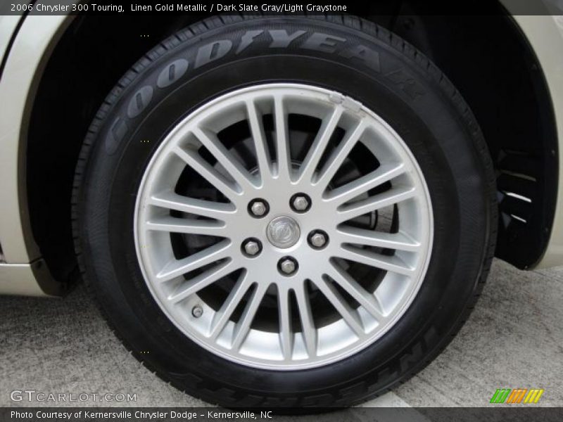 Linen Gold Metallic / Dark Slate Gray/Light Graystone 2006 Chrysler 300 Touring