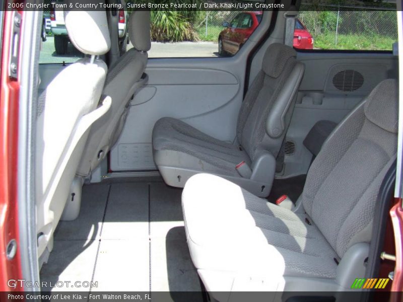 Sunset Bronze Pearlcoat / Dark Khaki/Light Graystone 2006 Chrysler Town & Country Touring