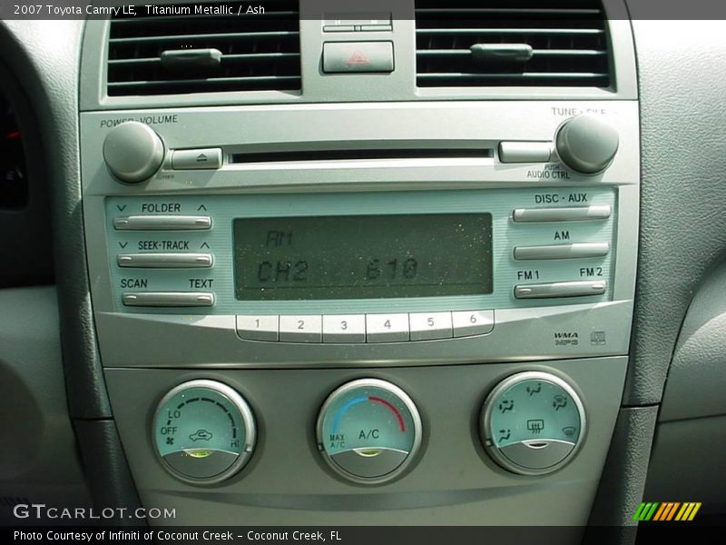 Titanium Metallic / Ash 2007 Toyota Camry LE