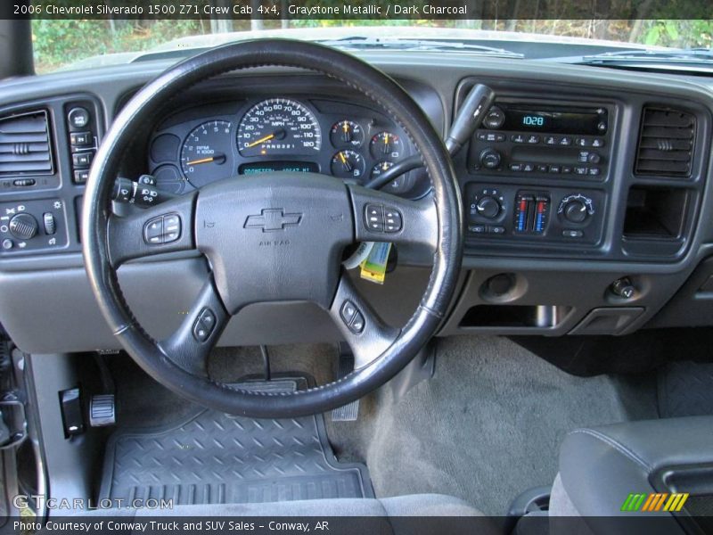 Graystone Metallic / Dark Charcoal 2006 Chevrolet Silverado 1500 Z71 Crew Cab 4x4