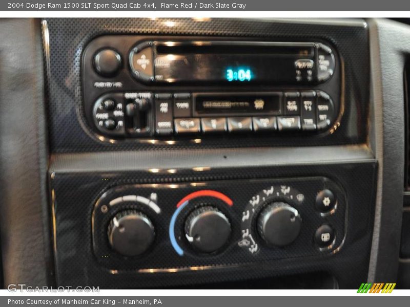 Flame Red / Dark Slate Gray 2004 Dodge Ram 1500 SLT Sport Quad Cab 4x4