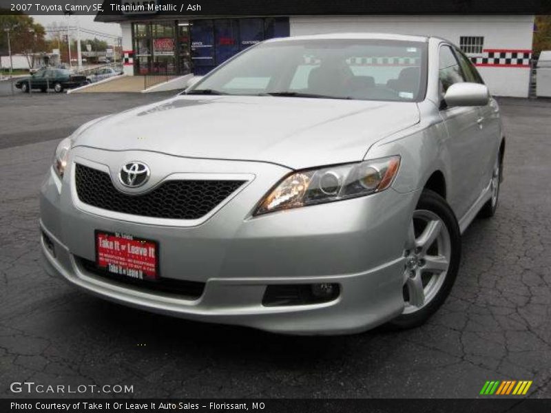 Titanium Metallic / Ash 2007 Toyota Camry SE