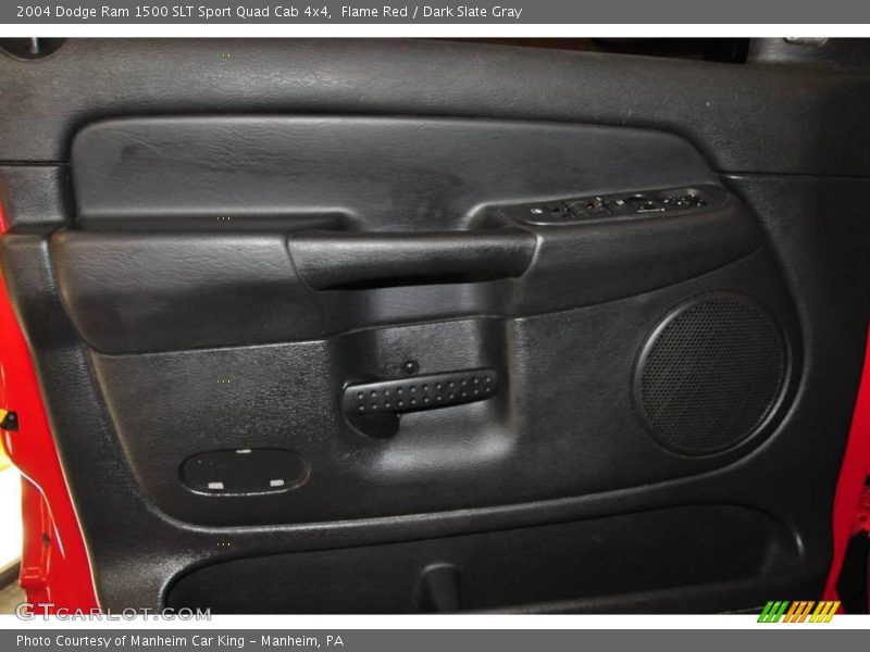 Flame Red / Dark Slate Gray 2004 Dodge Ram 1500 SLT Sport Quad Cab 4x4