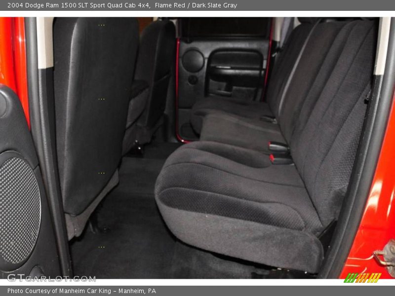 Flame Red / Dark Slate Gray 2004 Dodge Ram 1500 SLT Sport Quad Cab 4x4