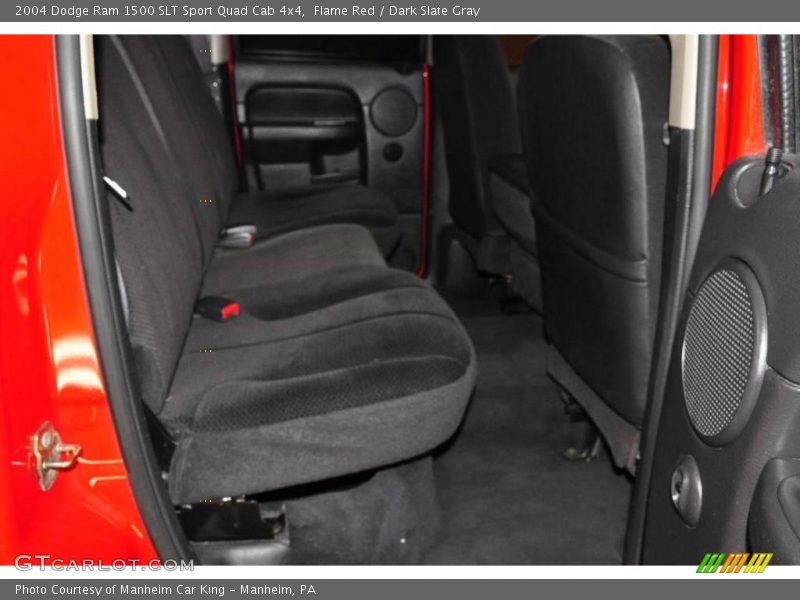 Flame Red / Dark Slate Gray 2004 Dodge Ram 1500 SLT Sport Quad Cab 4x4