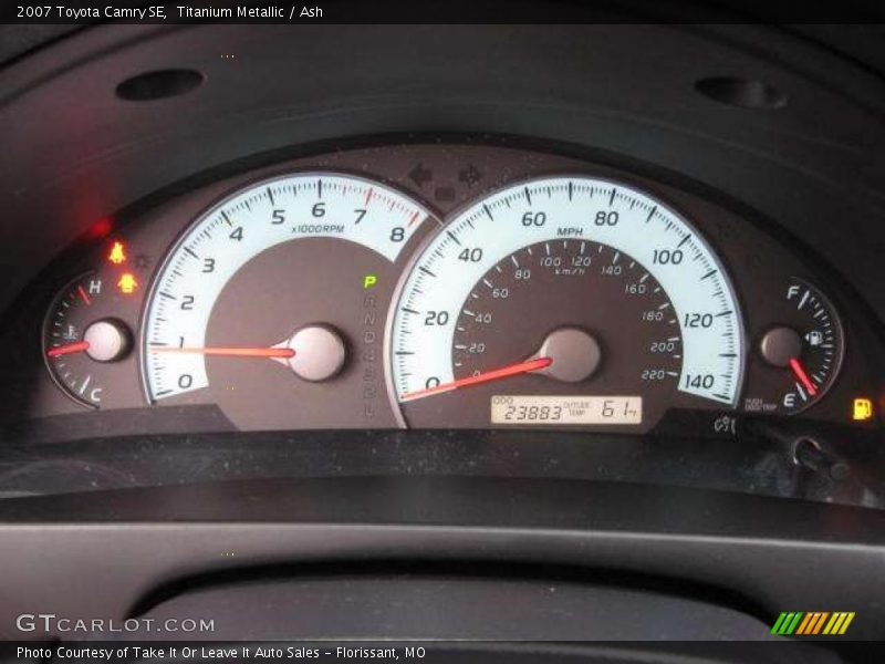 Titanium Metallic / Ash 2007 Toyota Camry SE