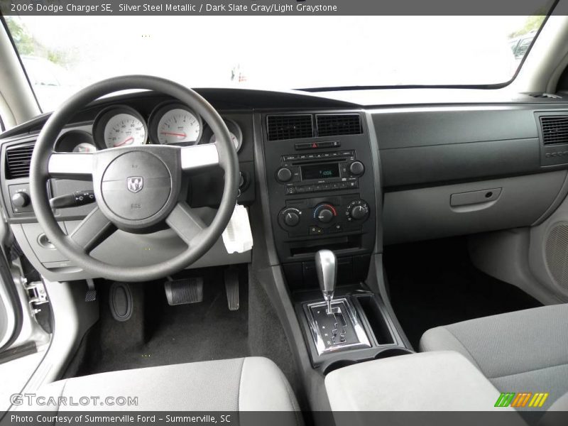 Silver Steel Metallic / Dark Slate Gray/Light Graystone 2006 Dodge Charger SE