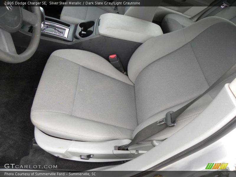 Silver Steel Metallic / Dark Slate Gray/Light Graystone 2006 Dodge Charger SE