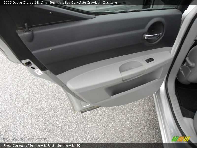 Silver Steel Metallic / Dark Slate Gray/Light Graystone 2006 Dodge Charger SE