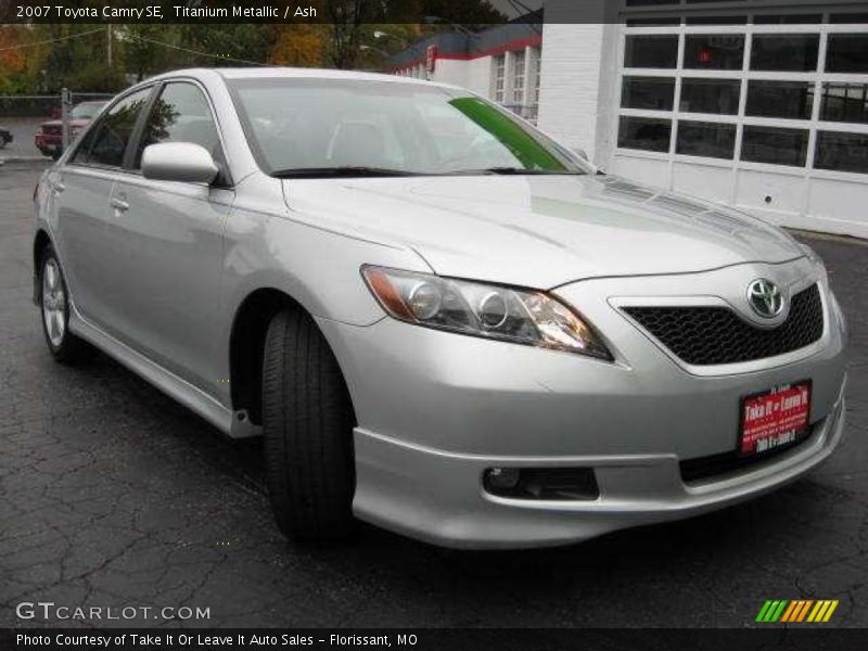 Titanium Metallic / Ash 2007 Toyota Camry SE
