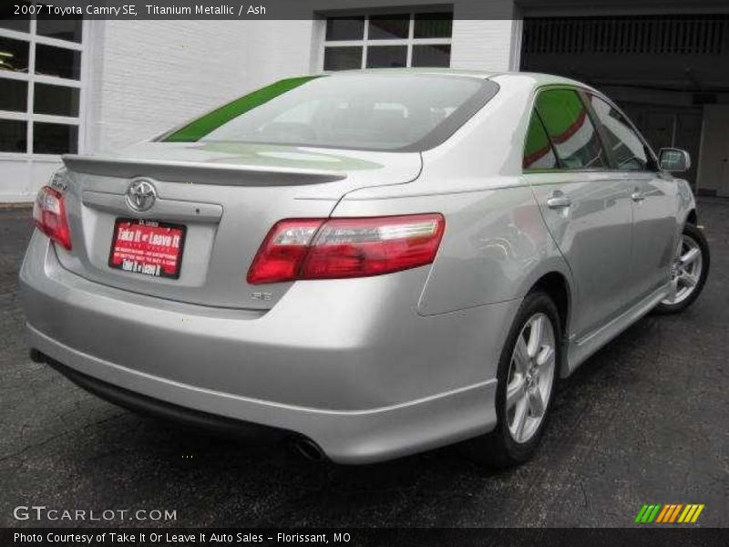 Titanium Metallic / Ash 2007 Toyota Camry SE
