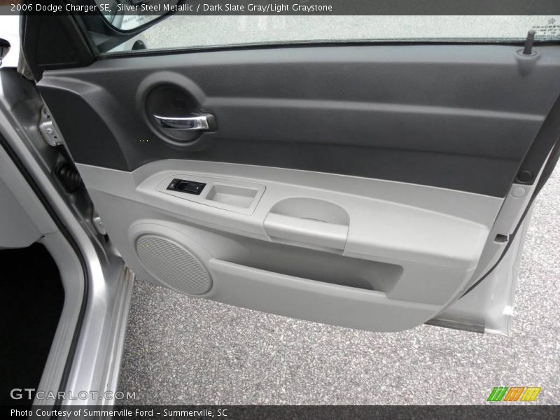 Silver Steel Metallic / Dark Slate Gray/Light Graystone 2006 Dodge Charger SE