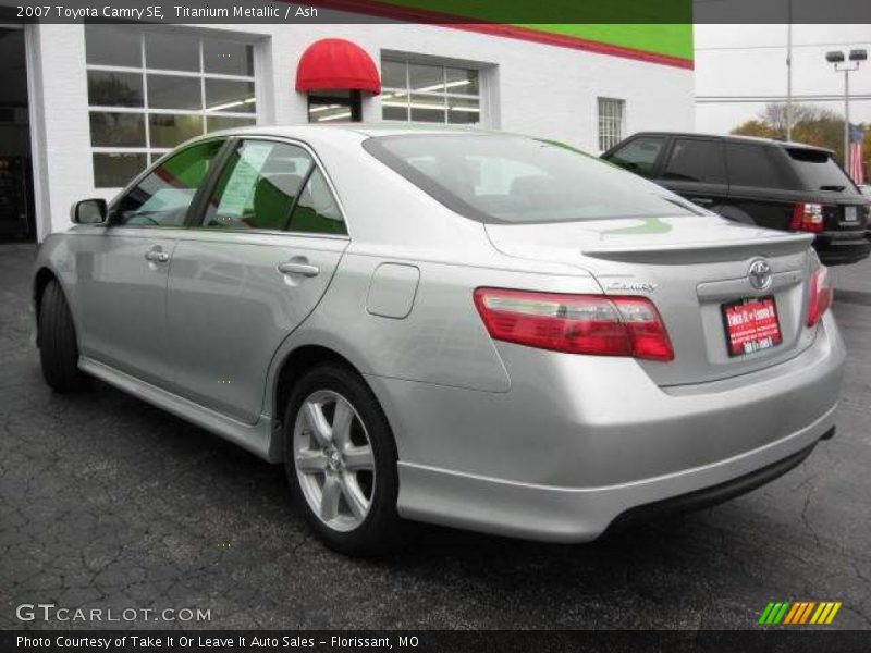 Titanium Metallic / Ash 2007 Toyota Camry SE