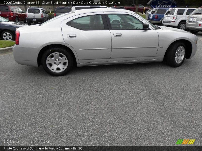 Silver Steel Metallic / Dark Slate Gray/Light Graystone 2006 Dodge Charger SE