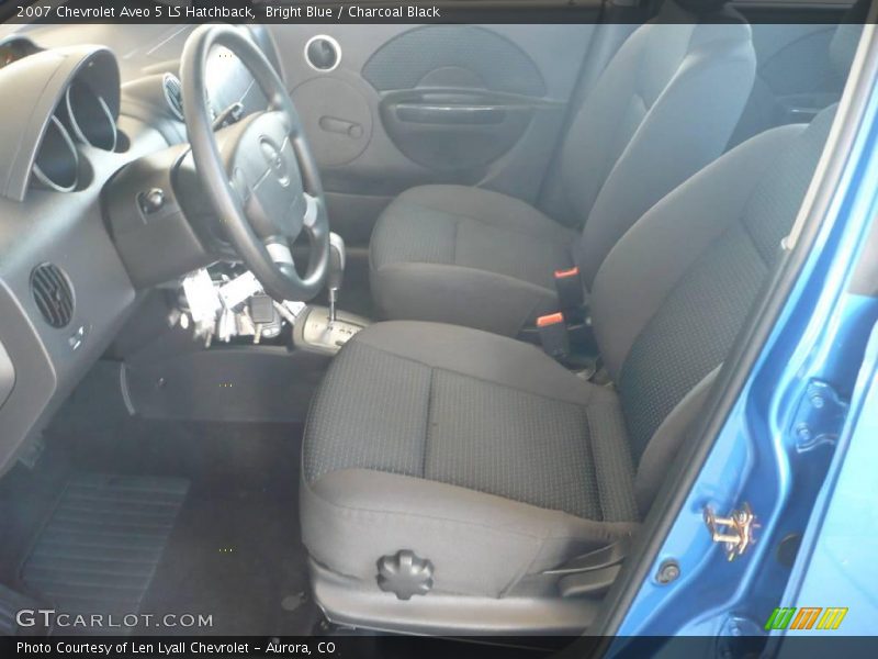 Bright Blue / Charcoal Black 2007 Chevrolet Aveo 5 LS Hatchback