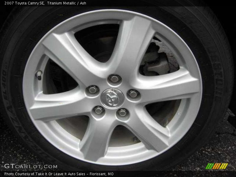 Titanium Metallic / Ash 2007 Toyota Camry SE