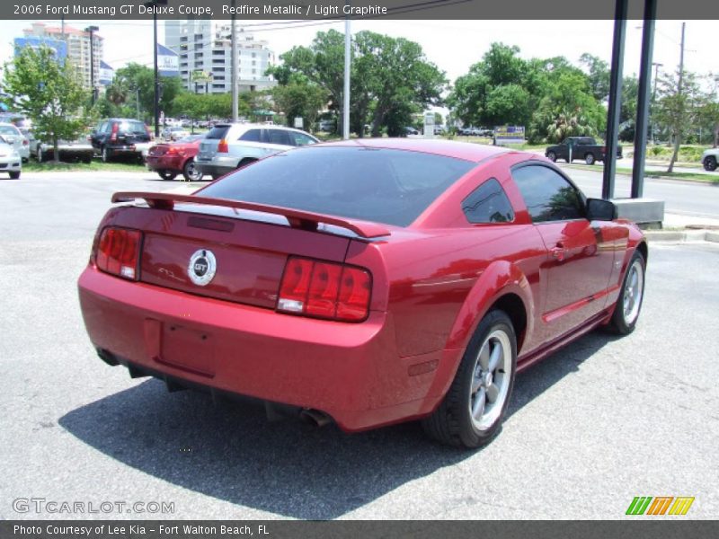 Redfire Metallic / Light Graphite 2006 Ford Mustang GT Deluxe Coupe