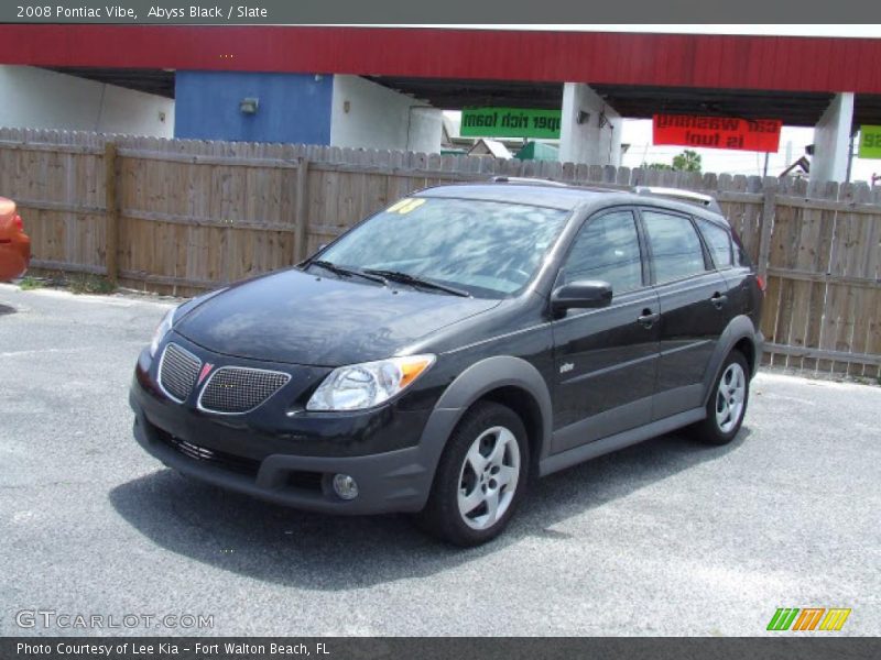 Abyss Black / Slate 2008 Pontiac Vibe