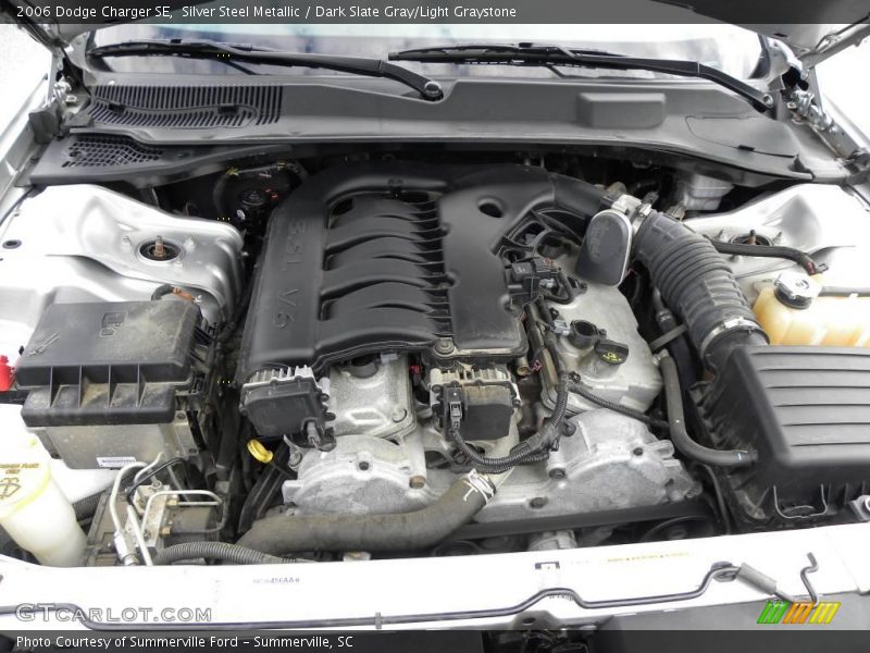 Silver Steel Metallic / Dark Slate Gray/Light Graystone 2006 Dodge Charger SE