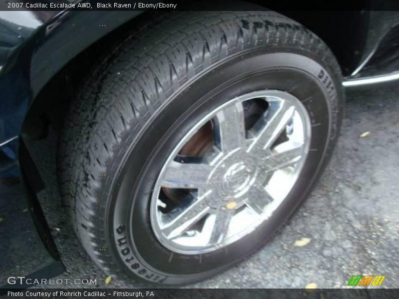 Black Raven / Ebony/Ebony 2007 Cadillac Escalade AWD