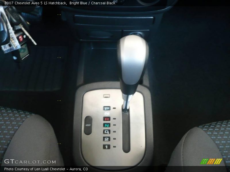 Bright Blue / Charcoal Black 2007 Chevrolet Aveo 5 LS Hatchback