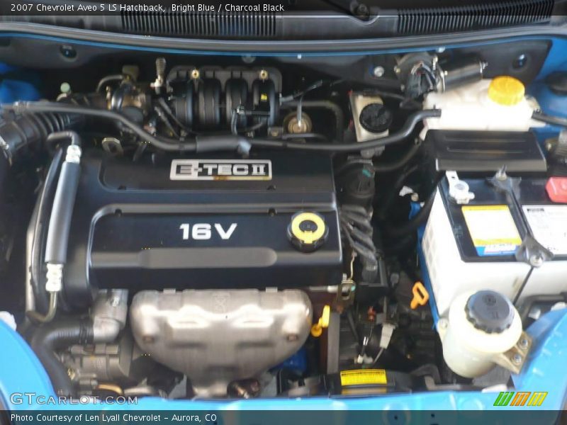 Bright Blue / Charcoal Black 2007 Chevrolet Aveo 5 LS Hatchback