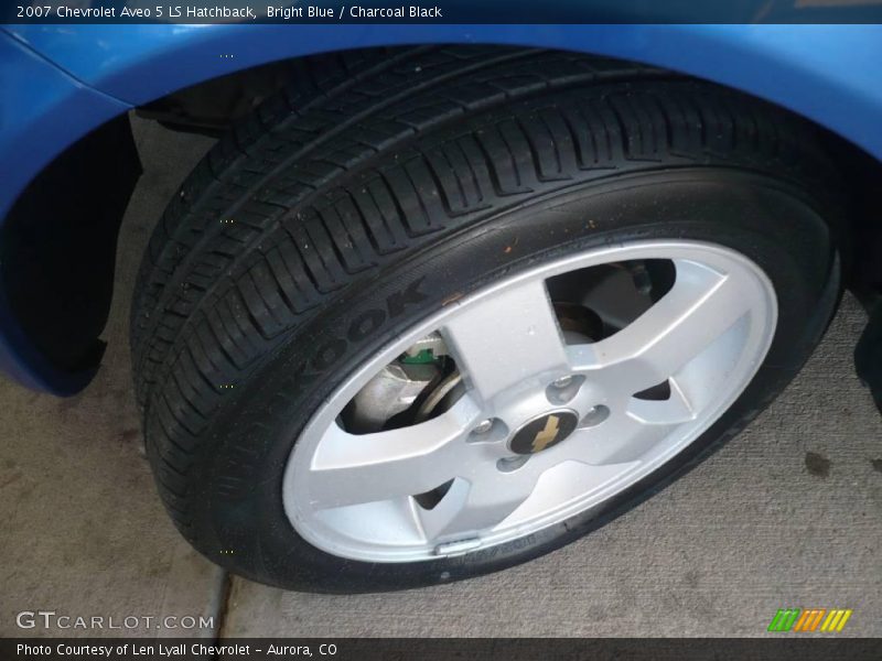 Bright Blue / Charcoal Black 2007 Chevrolet Aveo 5 LS Hatchback